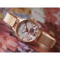 オリビアバートン OLIVIA BURTON 腕時計 OB16CS06 レディース メッシュメタルベルト