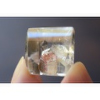 クォーツインクォーツ（貫入水晶）【17】天然石ルース・カボション（16×16mm）