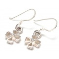 クローバーモチーフ・シルバーピアス/pi020