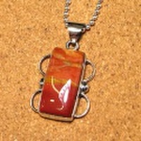 シルバー925 ムーアカイト ハンドメイドペンダントトップ ST-205