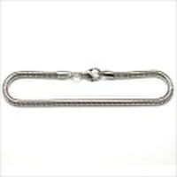 スネークチェーン　18ｃｍ　ロジウムカラー