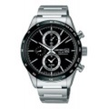 セイコー クロノグラフ ソーラー メンズ腕時計 SBPY119 SEIKO SPIRIT 男性用 名入れ刻印対応、有料　取り寄せ品