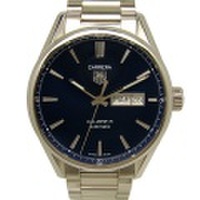 タグホイヤー　TAG HEUER　カレラ　デイデイト　キャリバー5　WAR201E.BA0723　41mm　SS　ブルー　USED　中古