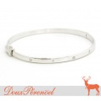 ダイヤモンド バングル K18WG D:0.200 [18金ホワイトゴールド]