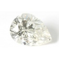 ダイヤモンド ルース 0.463ct, Iカラー, SI-2, ペアシェイプ, 中央宝石研究所