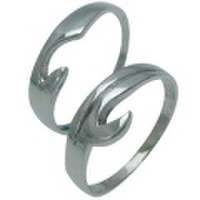 ダブルウェーブリング　ハワイアンローカルジュエリー