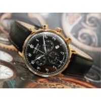 ツェッペリン ZEPPELIN 腕時計 7084-2 ヒンデンブルク クォーツ 40mm レザーベルト