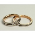 ニナリッチ（NINA RICCI）結婚指輪ペアー2本分　6R1J05-6R1J06