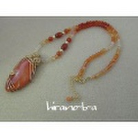 ネックレス　カーネリアン