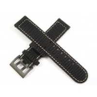 ハミルトン純正ベルト20mm/カーキフィールドチタニウム用ブラックナイロンベルトH600705113