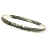 ハワイアンジュエリー 本格オーダーメイドシルバーバングル バレル しっかりした1.75mm厚 6mm　選べるデザインやスタイル