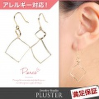 ピアス 金属アレルギー フックピアス フック アレルギー対応 アレルギーフリー ニッケルフリー ゴールド