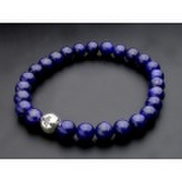 守護梵字・数珠ブレスレット・ラピスラズリ(8mm)
