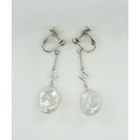 淡水バロックパールイヤリング／ピアス