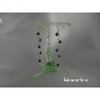 天然石ラピスラズリのピアス