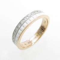 ブシュロン キャトル ホワイト リング