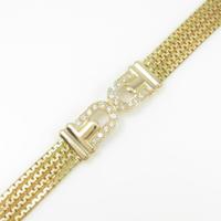 K18YG ダイヤモンドブレスレット