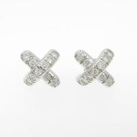 ティファニー クロスステッチ ピアス