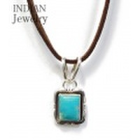 INDIAN JEWELRY ターコイズを使用したナバホ族アーティストP.A.SMITH氏の作品『NAVAJO SIVER PENDANT TURQUOISE』【アメカジ・ネイティブ】IJ-107