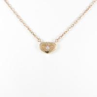 カルティエ Cハート スモール ネックレス