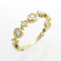 K18YG ダイヤモンドリング