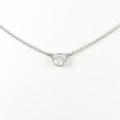ティファニー バイザヤード ネックレス 0．21ct・F・VS1・EXT10％引き