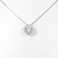 【新品】プラチナダイヤモンドネックレス 0．468ct・G・SI2・GOOD