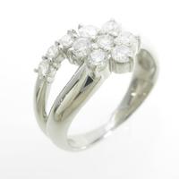 PT フラワー ダイヤモンドリング