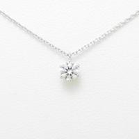 【新品】プラチナダイヤモンドネックレス 0．213ct・E・SI2・VERYGOOD10％引き