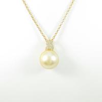 K18YG シロチョウパールネックレス