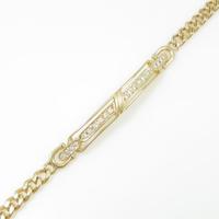 K18YG ダイヤモンドブレスレット