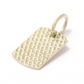 Safari9月号掲載 Suman Dhakhwa（スーマンダックワ）　Small Snake Pattern Dog Tag - K10Yellow Gold（スモールスネークパターンドッグタグ - K10イエローゴールド）