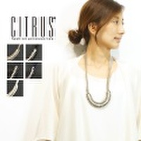 ＜40％OFF＞CITRUS シトラス C15NE4492 ビジューリボンシルクネックレス<br>≪レディース ネックレス ビジュー シルク 小物≫<br>全5色 【16AW】