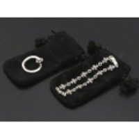 新着【CHROME HEARTS クロムハーツ】K14/925SV タイニーE CHプラスブレス 11LINKS 925SV ネイルクロスボールリング 8号 2点セット 72506-0