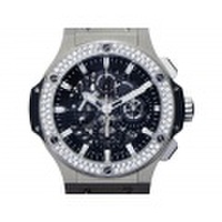 【HUBLOT ウブロ】311．SX.1170 RX.1104 アエロバン 純正ダイヤベゼル 自動巻 クロノ 裏スケ メンズ 11441-0