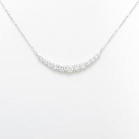 【リメイク】K18WG ダイヤモンドネックレス