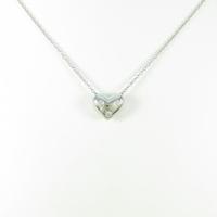 ティファニー ドッツピンチドハート ネックレス