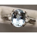 新着値下げ【PT900プラチナ】指輪　リング　アクアマリン2.74ｃｔ　ダイヤモンド0.63ｃｔ　13号　6.9ｇ　レディース　01264-0