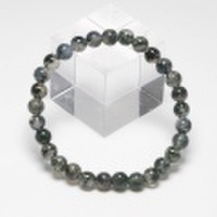 限定!モスアゲートAAAの6mmブレスレット　　【パワーストーン/天然石】