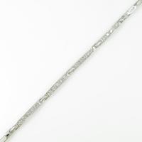 K18WG ダイヤモンドブレスレット