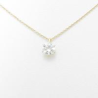 【リメイク】K18YG ダイヤモンドネックレス 0．506ct・H・SI1・GOOD