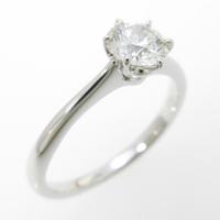 【リメイク】プラチナダイヤモンドリング 0．530ct・H・SI2・EX H＆C