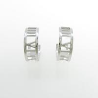 ティファニー アトラス オープンフープ ピアス