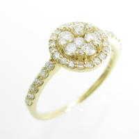 【リメイク】K18YG ダイヤモンドリング