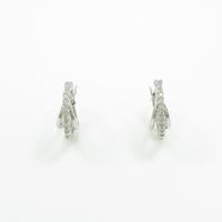 K18WG ダイヤモンドピアス