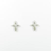 PT クロス ダイヤモンドピアス