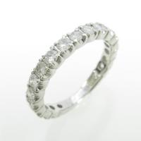 PT ハーフエタニティ ダイヤモンドリング