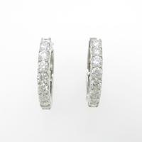 【新品】PT ダイヤモンドピアス