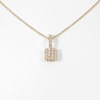 750PG ダイヤモンドネックレス