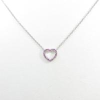 ティファニー メトロ ハート ネックレス